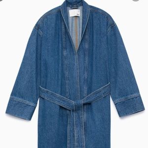 Denim Long Jacket
